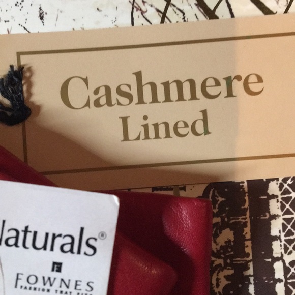 Women’s Water resistant/Washable Leather Gloves NWT - Picture 3 of 7